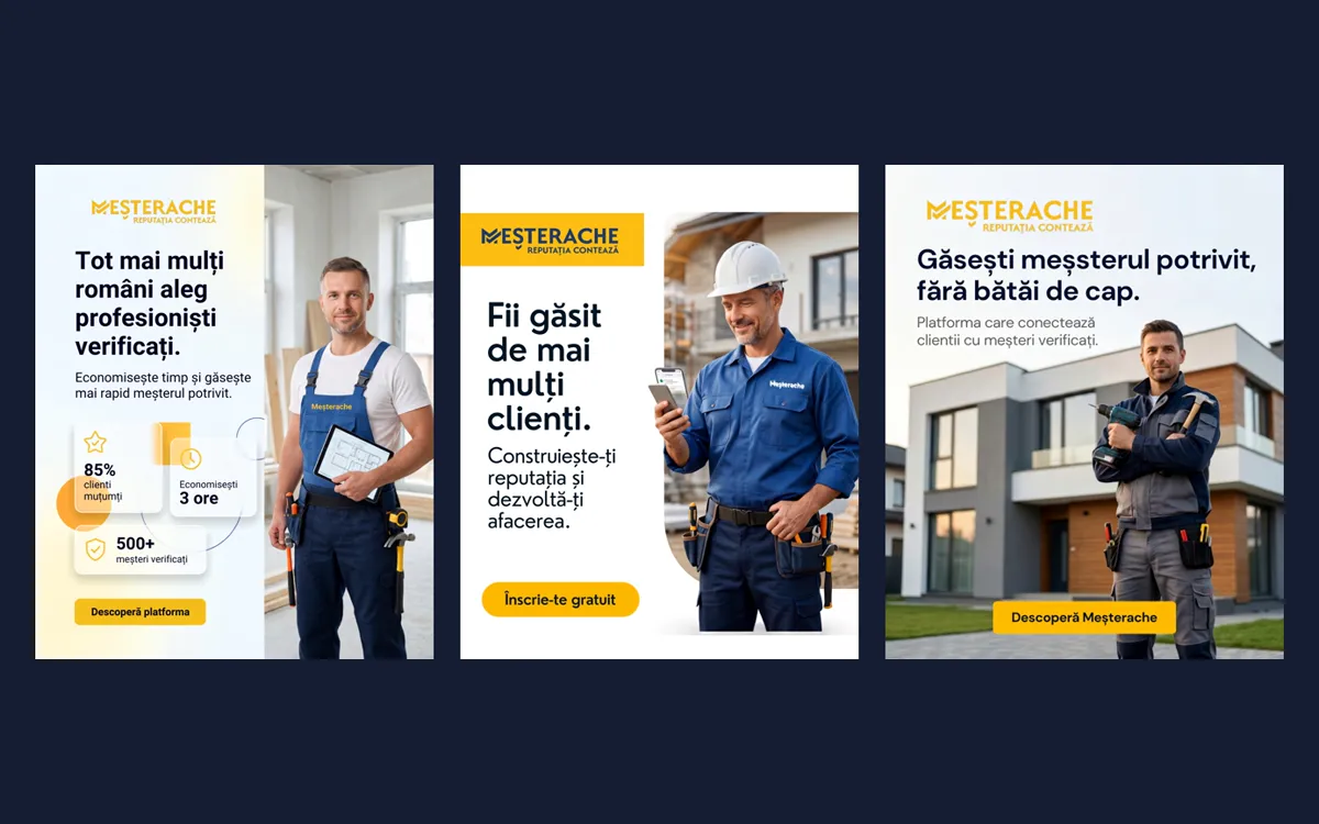 Meșterache social media posts